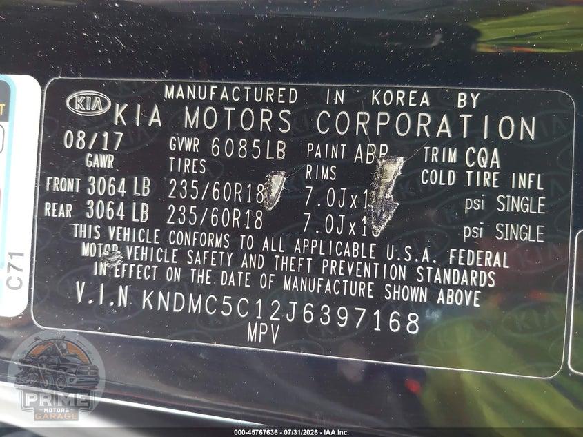2018 KIA SEDONA EX — фото 9