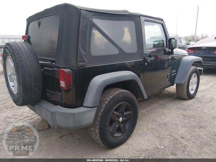 2012 JEEP WRANGLER SPORT — фото 4