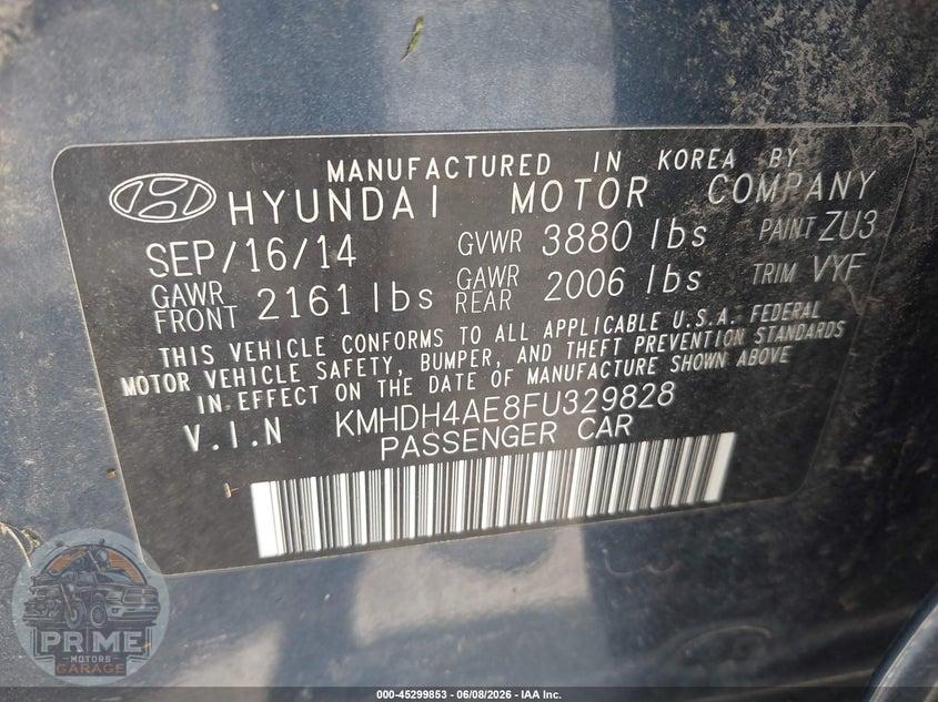 2015 HYUNDAI ELANTRA SE — фото 9