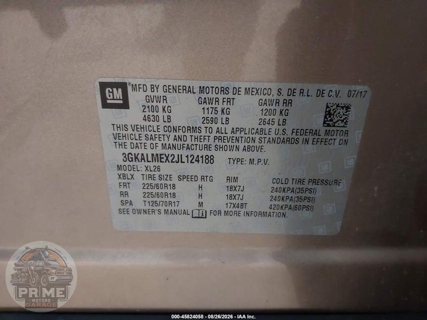 2018 GMC TERRAIN SLE — фото 9