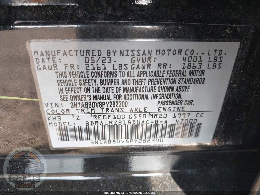 2023 NISSAN SENTRA SR XTRONIC CVT — фото 9