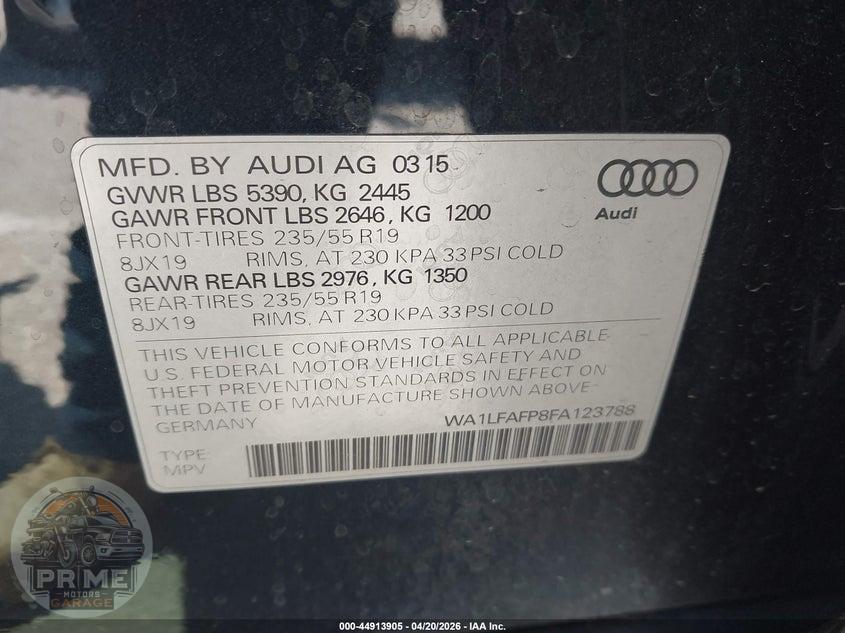 2015 AUDI Q5 2.0T PREMIUM — фото 9