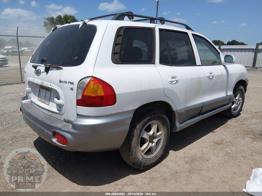 2004 HYUNDAI SANTA FE GLS — фото 4