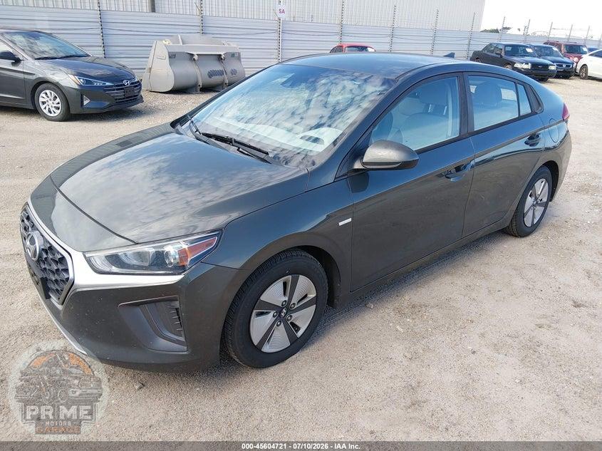 2020 HYUNDAI IONIQ HYBRID BLUE — фото 2