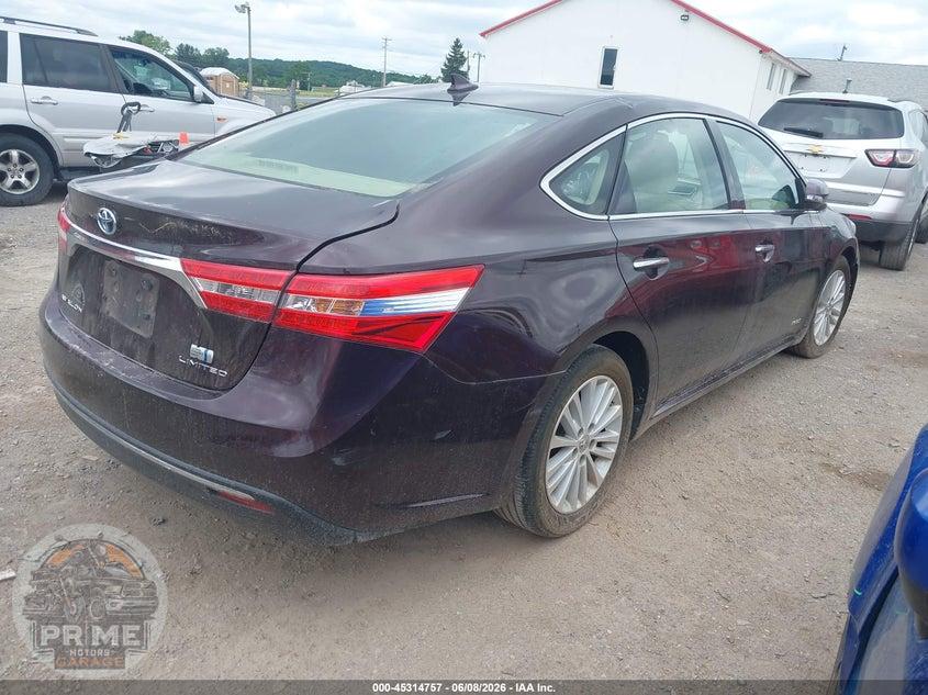 2013 TOYOTA AVALON HYBRID LIMITED — фото 4