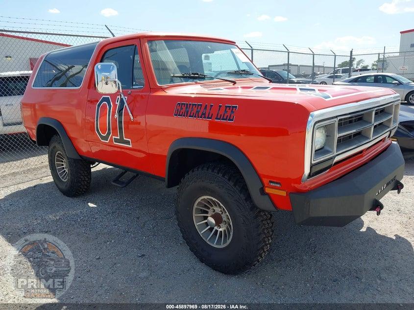 1986 DODGE RAMCHARGER AW-100 — фото 1