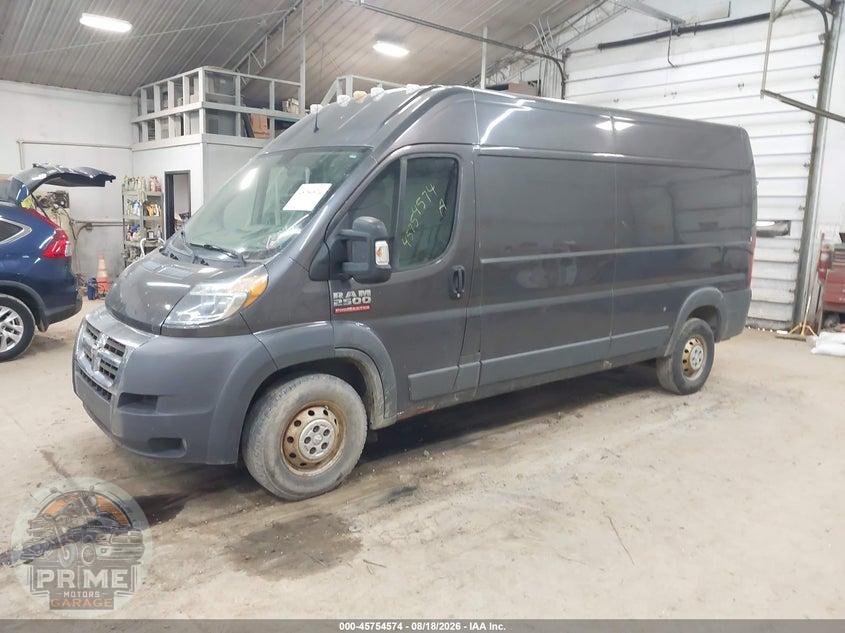 2017 RAM PROMASTER 2500 HIGH ROOF 159 WB — фото 2