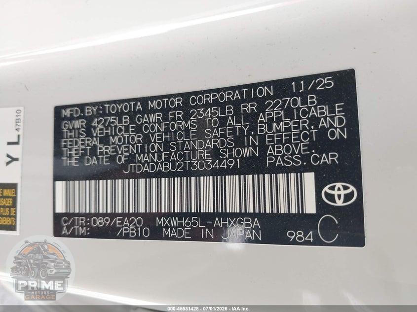 2026 TOYOTA PRIUS XLE AWD-E — фото 9