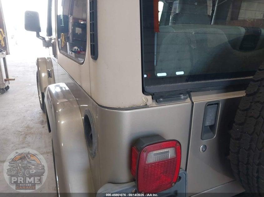 2004 JEEP WRANGLER SAHARA — фото 17