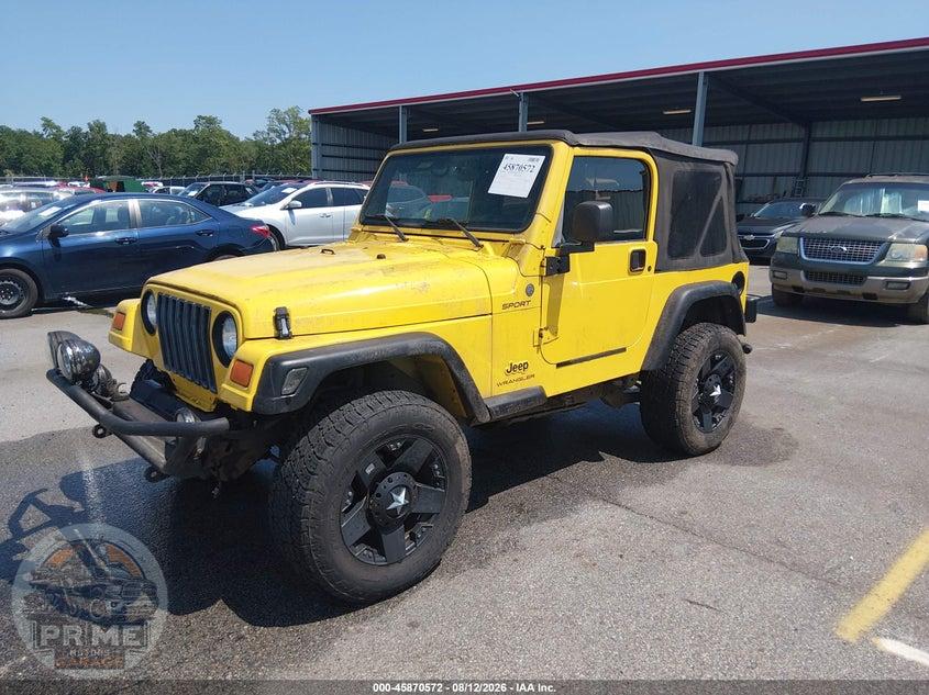 2004 JEEP WRANGLER SPORT — фото 2