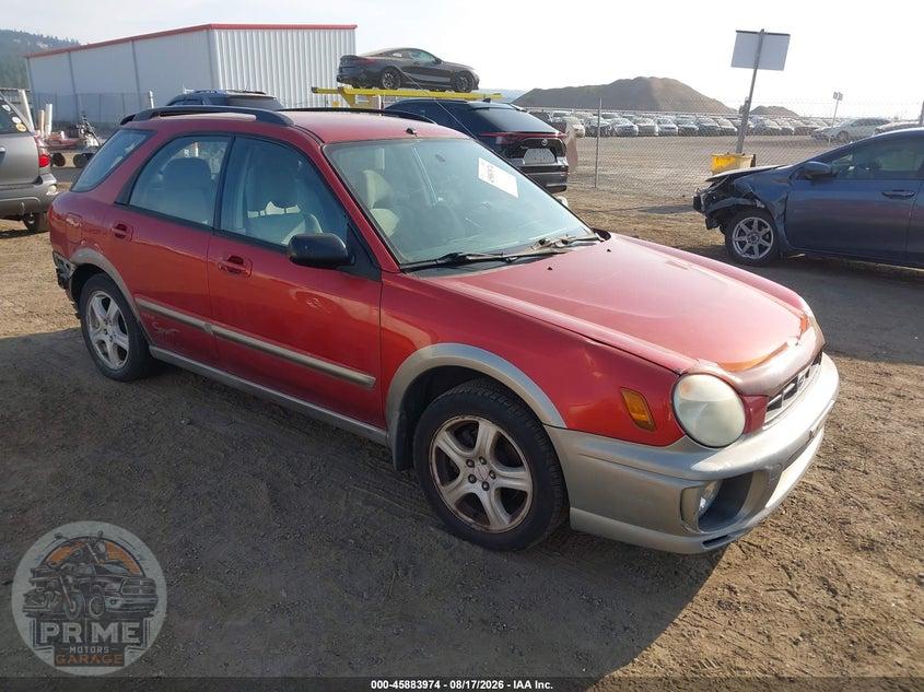 2002 SUBARU IMPREZA OUTBACK SPORT — фото 1
