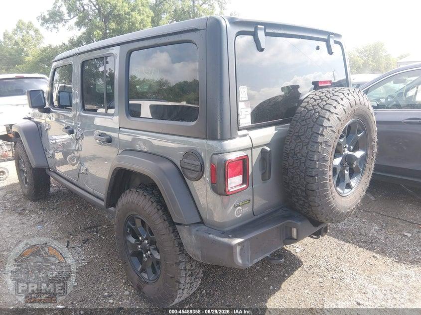 2023 JEEP WRANGLER 4-DOOR WILLYS 4X4 — фото 3