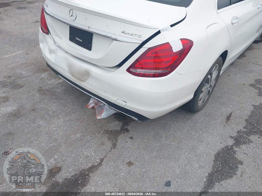 2016 MERCEDES-BENZ C 300 4MATIC — фото 6