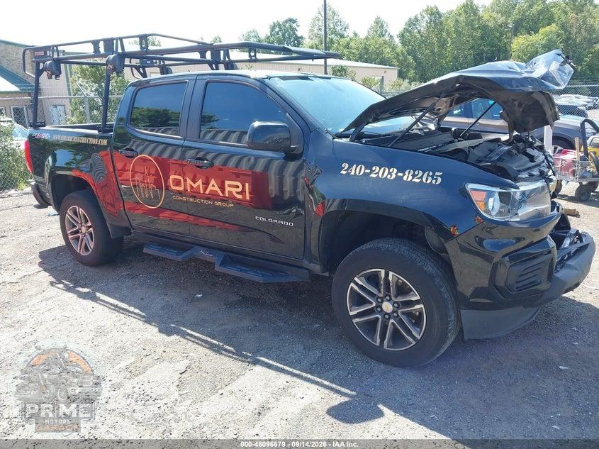2022 CHEVROLET COLORADO 4WD  SHORT BOX WT — фото 1