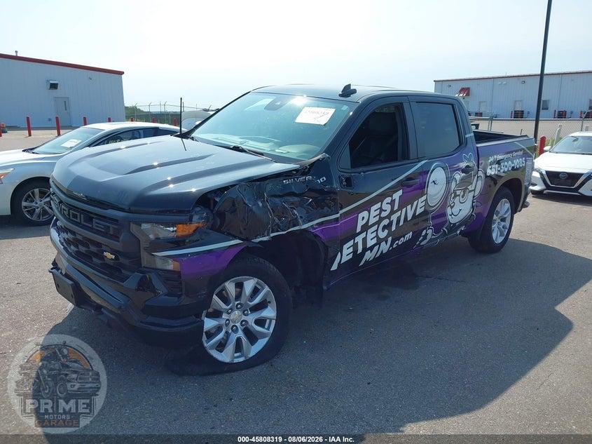 2024 CHEVROLET SILVERADO 1500 4WD  SHORT BED CUSTOM — фото 6