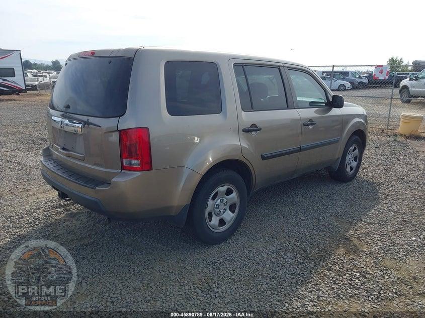2009 HONDA PILOT LX — фото 4