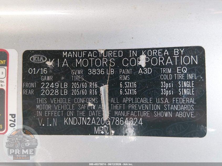 2016 KIA SOUL — фото 9