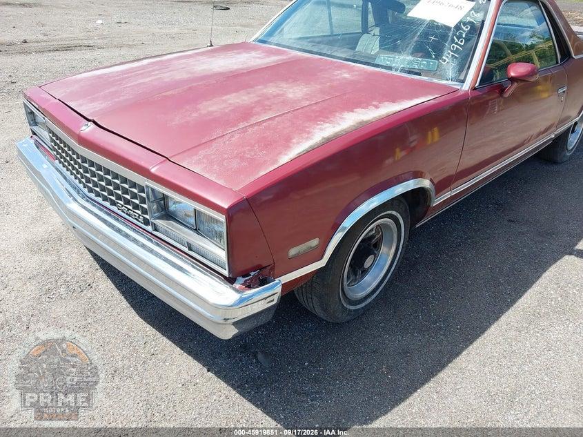 1983 CHEVROLET EL CAMINO — фото 6