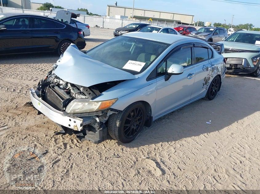 2012 HONDA CIVIC LX — фото 2