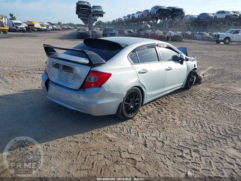 2012 HONDA CIVIC LX — фото 4