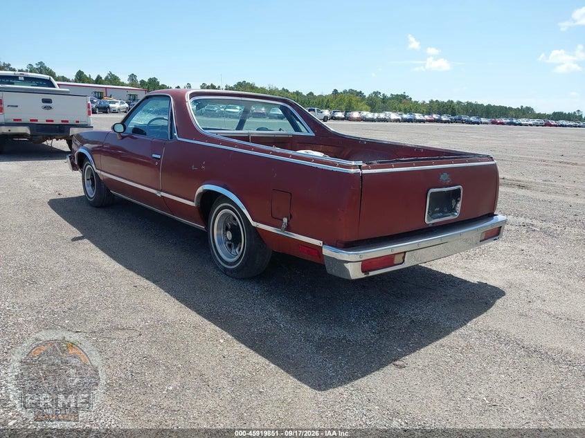 1983 CHEVROLET EL CAMINO — фото 3