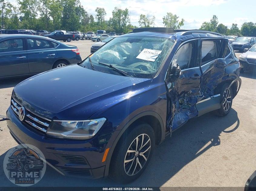 2021 VOLKSWAGEN TIGUAN 2.0T SE/2.0T SE R-LINE BLACK/2.0T SEL — фото 2