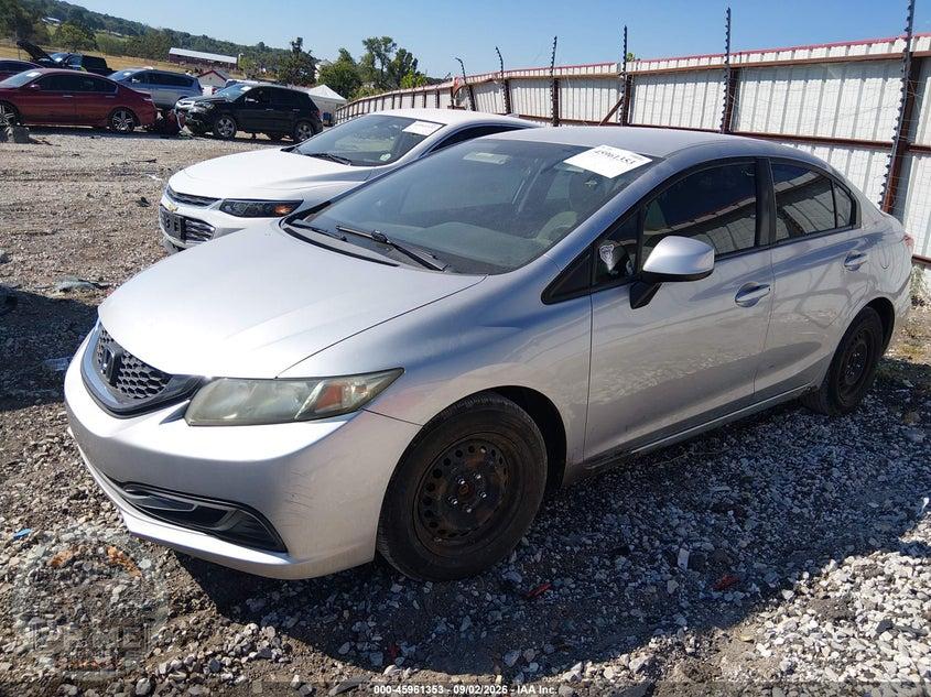 2013 HONDA CIVIC LX — фото 2