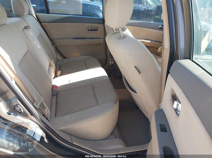 2008 NISSAN SENTRA 2.0 S — фото 8