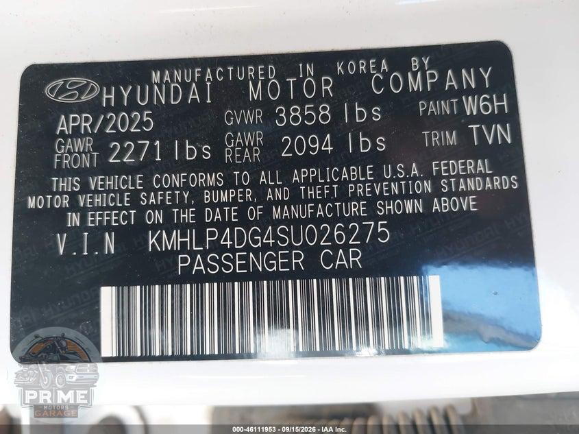 2025 HYUNDAI ELANTRA LIMITED — фото 9