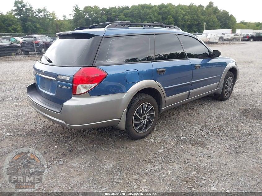 2008 SUBARU OUTBACK 2.5I/2.5I L.L. BEAN EDITION — фото 4