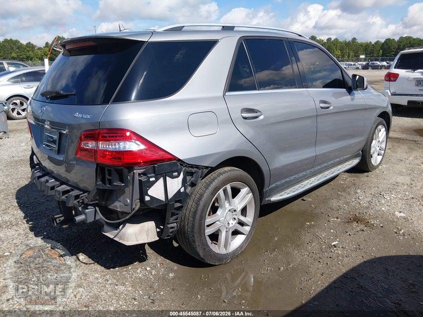 2015 MERCEDES-BENZ ML 350 4MATIC — фото 4