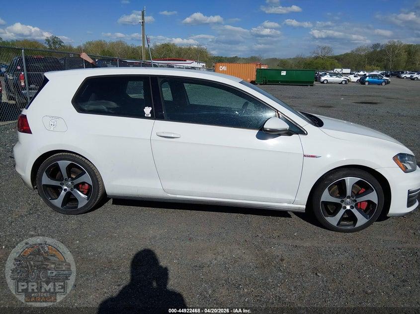 2016 VOLKSWAGEN GOLF GTI S W/PERFORMANCE PACKAGE 2-DOOR — фото 13