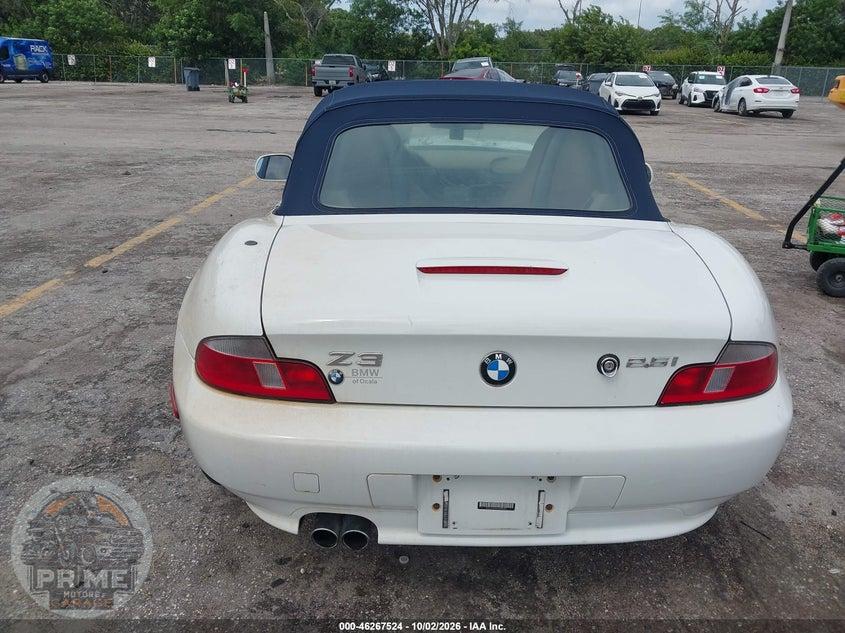 2001 BMW Z3 2.5I — фото 16