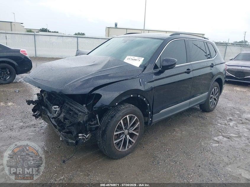 2020 VOLKSWAGEN TIGUAN 2.0T SE/2.0T SE R-LINE BLACK/2.0T SEL — фото 2