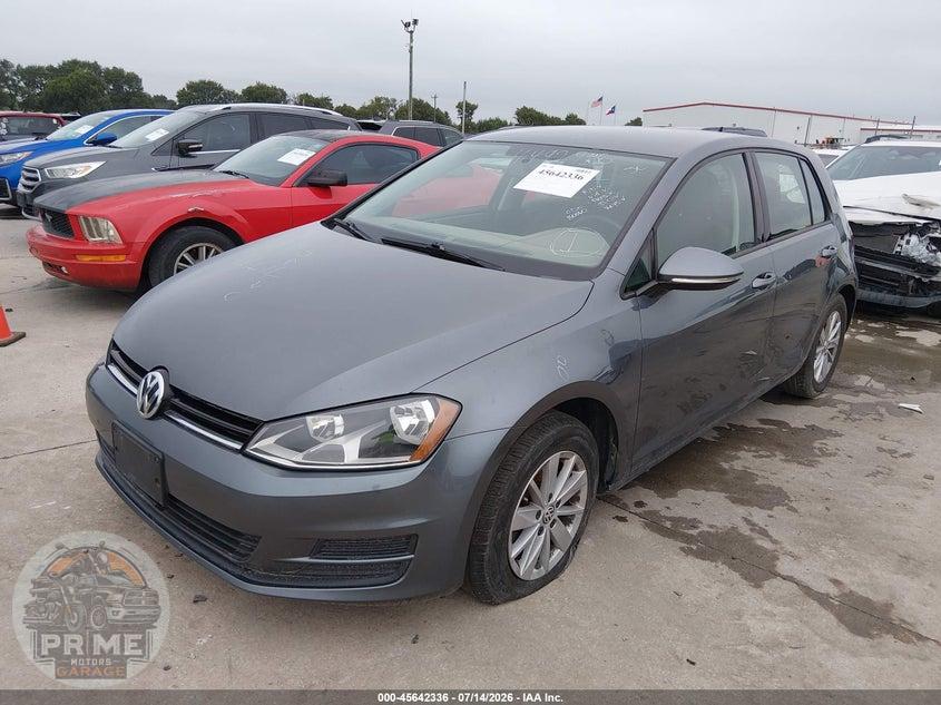 2016 VOLKSWAGEN GOLF TSI S 4-DOOR — фото 2