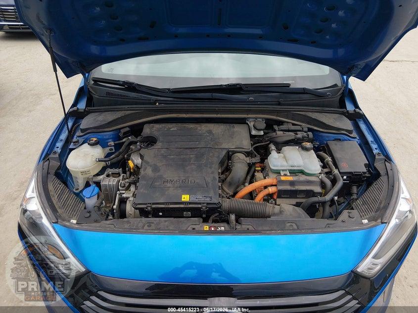 2017 HYUNDAI IONIQ HYBRID BLUE — фото 10