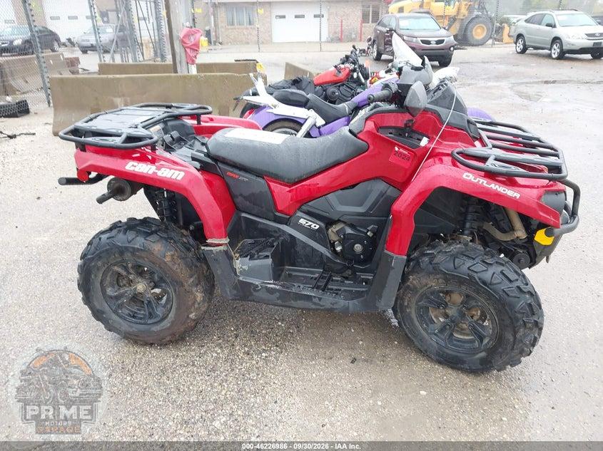 2018 CAN-AM OUTLANDER MAX XT 570 — фото 12