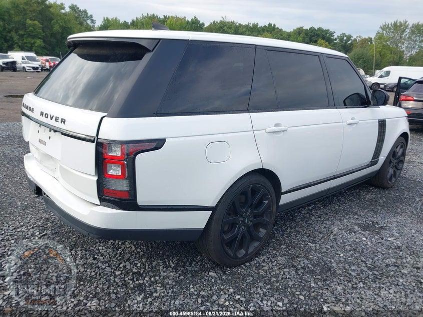 2017 LAND ROVER RANGE ROVER 5.0L V8 SUPERCHARGED — фото 4