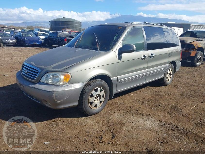 2003 KIA SEDONA EX/LX — фото 2