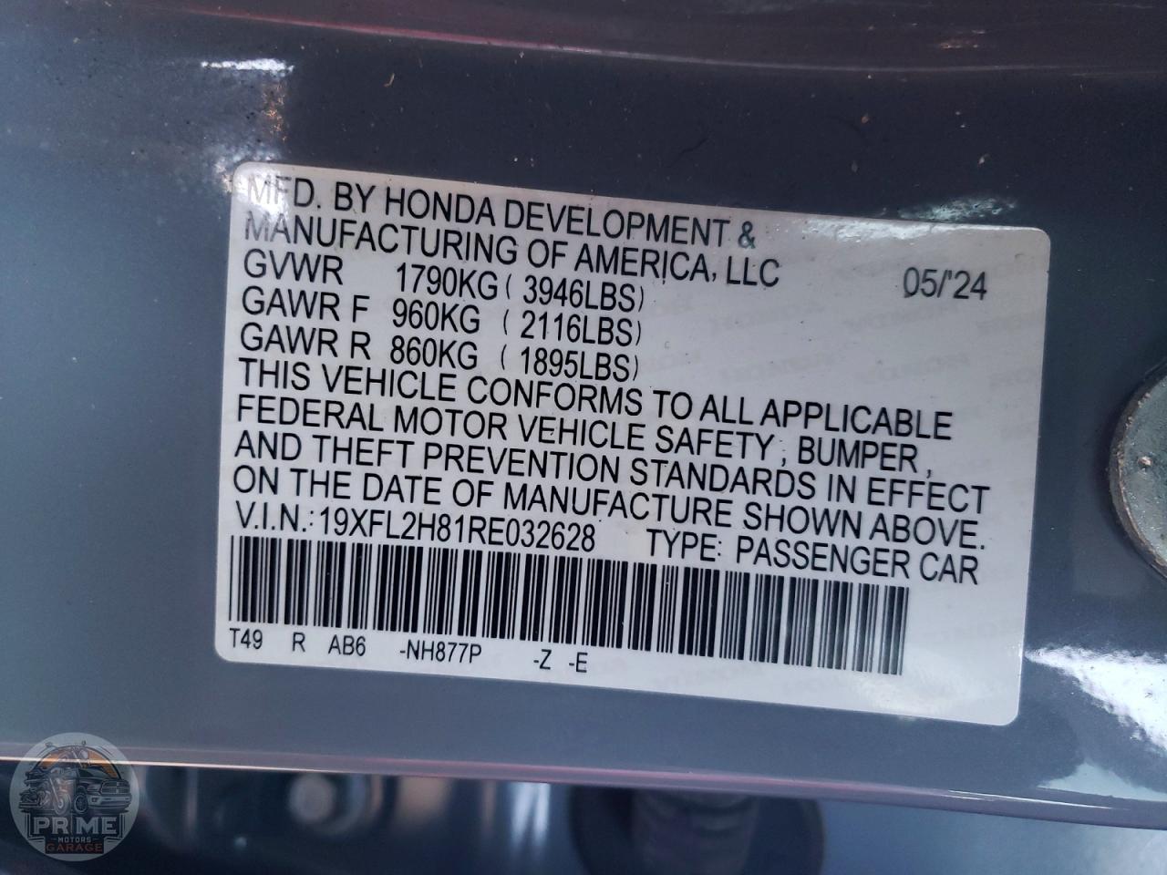 2024 HONDA CIVIC — фото 12