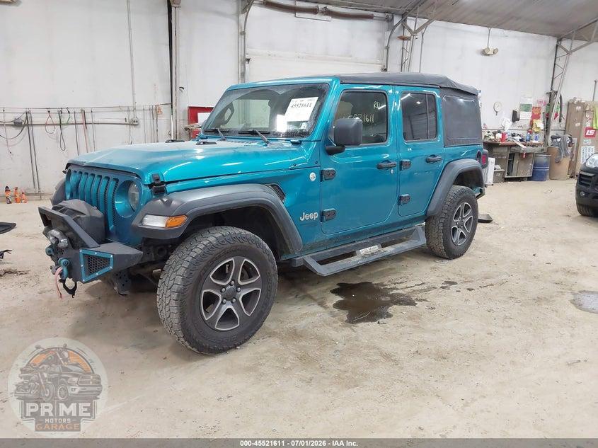 2020 JEEP WRANGLER UNLIMITED SPORT S 4X4 — фото 2