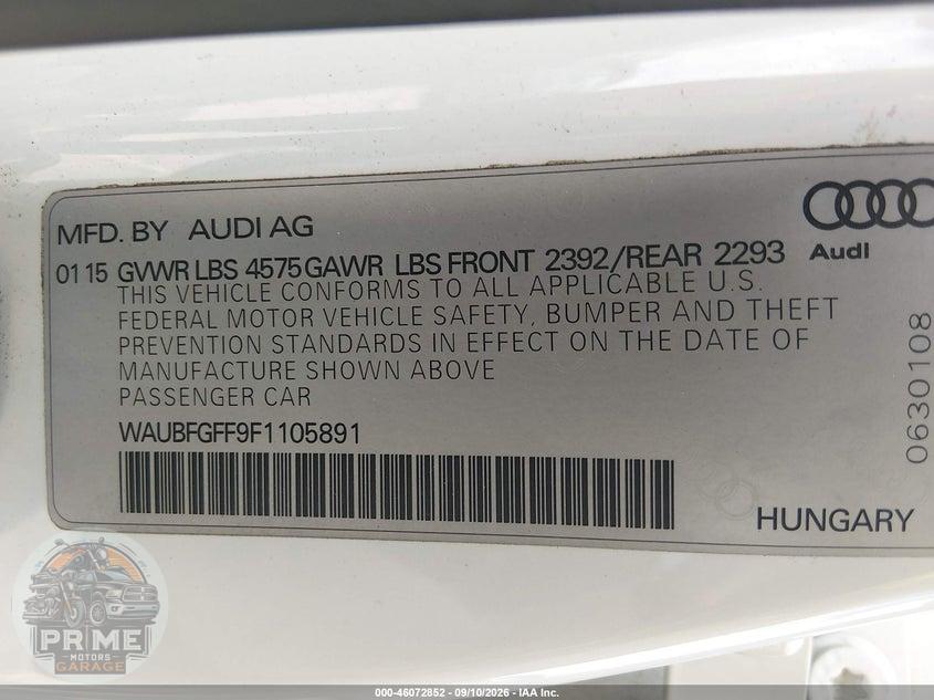 2015 AUDI A3 2.0T PREMIUM — фото 9