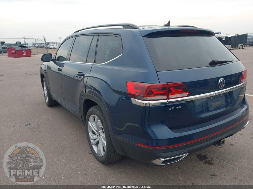 2022 VOLKSWAGEN ATLAS 3.6L V6 SE W/TECHNOLOGY — фото 3