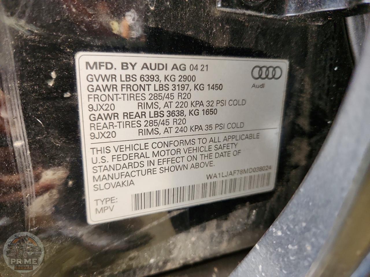 2021 AUDI Q7 — фото 25