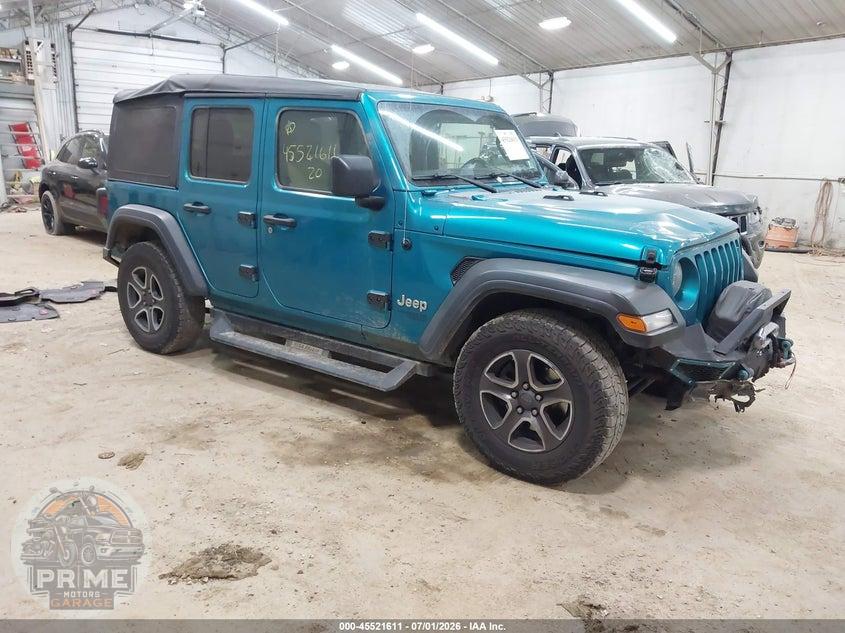 2020 JEEP WRANGLER UNLIMITED SPORT S 4X4 — фото 1