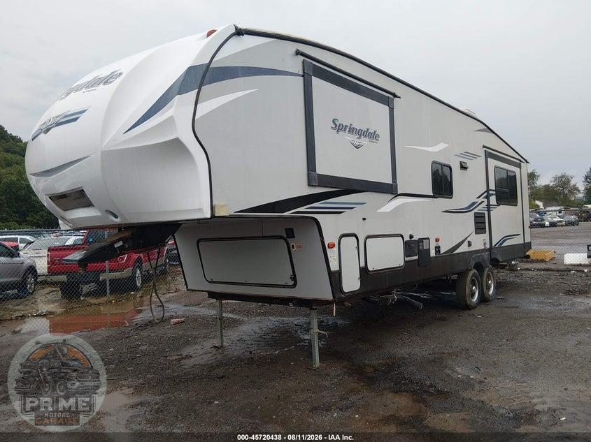 2019 KEYSTONE RV SPRINGDALE FWRE 253 5TH WHL TRAVEL TRAILER — фото 2