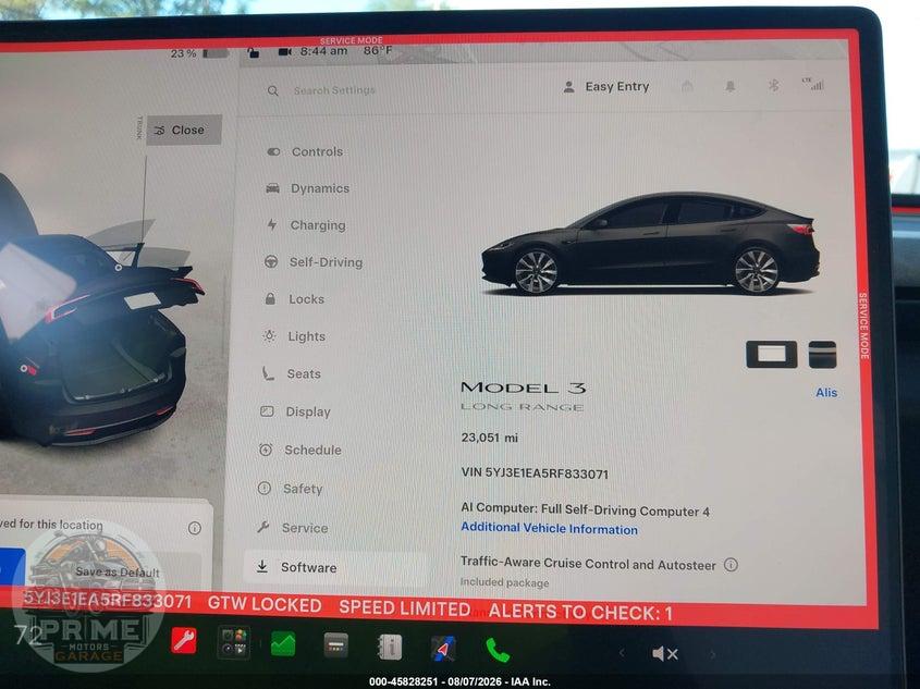 2024 TESLA MODEL 3 LONG RANGE DUAL MOTOR ALL-WHEEL DRIVE/REAR-WHEEL DRIVE — фото 7
