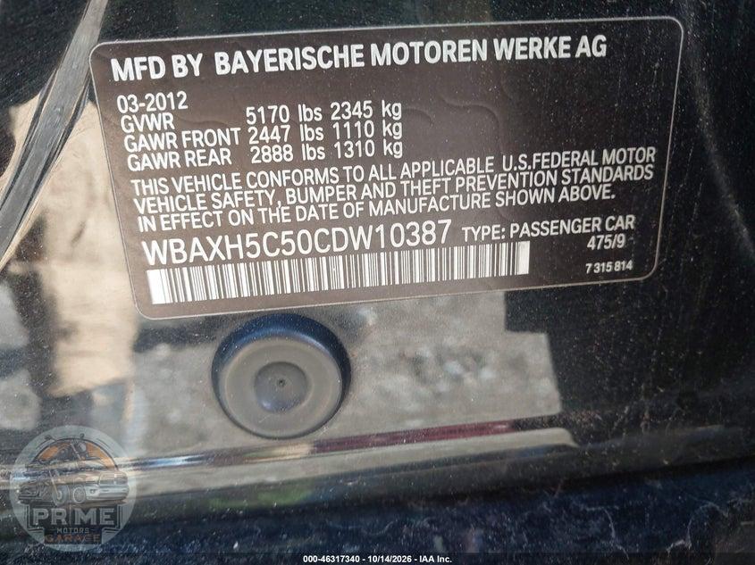 2012 BMW 528I XDRIVE — фото 9