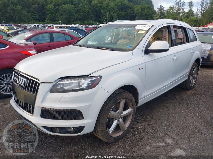 2015 AUDI Q7 3.0T S LINE PRESTIGE — фото 2