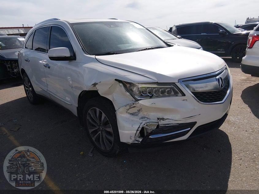 2016 ACURA MDX TECHNOLOGY   ACURAWATCH PLUS PACKAGES/TECHNOLOGY PACKAGE — фото 1